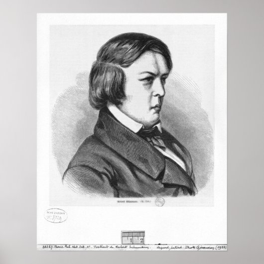 Poster Robert Schumann (Devant)