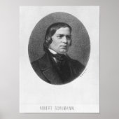 Poster Robert Schumann, 1839 (Devant)
