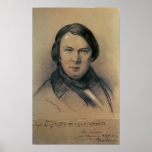 Poster Robert Schumann 1853