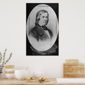 Poster Robert Schumann gravé d'une photographie (Cuisine)