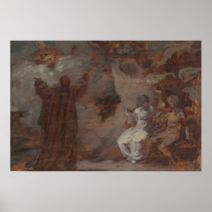 Poster Robert Smirke - Prospero Conjuring a Masque