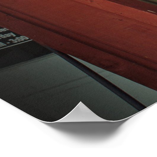 Poster Roberts Barber Shop (Coin)