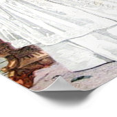 Poster Robes Mariages blanches antiques (Coin)