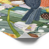 Poster Robin and Spring Garden (Coin)