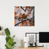 Poster Robin Dans Les Haies (Bureau à domicile)