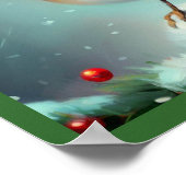 Poster Robin de Noël 1 (Coin)