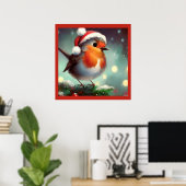 Poster Robin de Noël 2 (Bureau à domicile)
