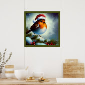 Poster Robin de Noël 3 (Cuisine)