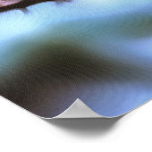 Poster Robin De Pompage Perché Sur Une Branche D'Art De L (Coin)