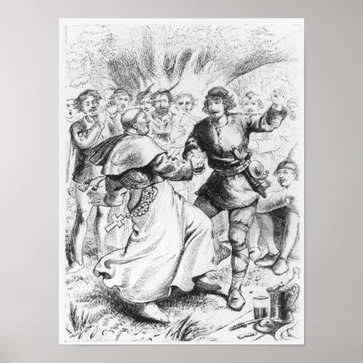 Poster Robin des Bois et l'évêque (Devant)