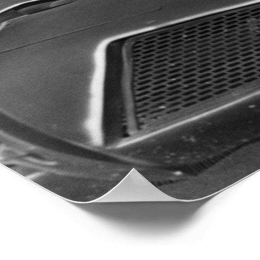 Poster Robin et Batman debout dans Batmobile (Coin)