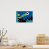 Poster Robin Et Batman Grimpent (Cuisine)