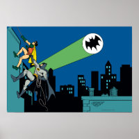 Robin Et Batman Grimpent