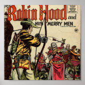Poster Robin Hood Comic Book (Devant)