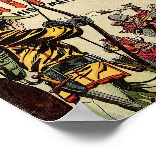 Poster Robin Hood Comic Book (Coin)