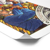 Poster Robin Wood Tarot - 3 de Pentacles (Coin)
