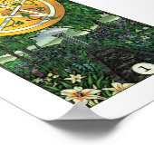 Poster Robin Wood Tarot - As des Pentacles (Coin)