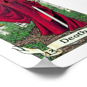 Poster Robin Wood Tarot - Majeure 13 Décès (Coin)