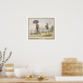Poster Robinson Crusoe et son Man Friday, (HB Sketches N (Cuisine)