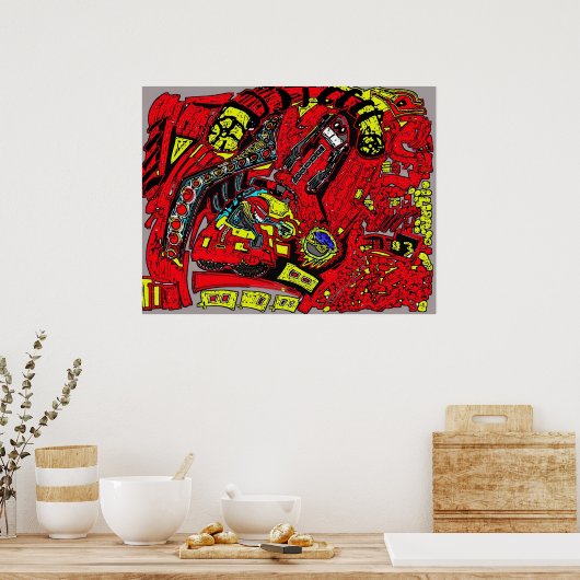 Poster Robo Hell (Cuisine)