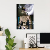 Poster Robot (Bureau à domicile)