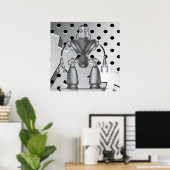 Poster Robot (Bureau à domicile)