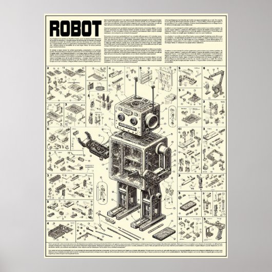 Poster Robot (Devant)