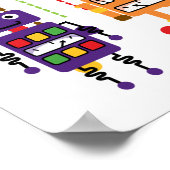 Poster Robot 2e chemises et cadeaux d'anniversaire (Coin)