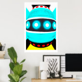 Poster robot Alien (Bureau à domicile)