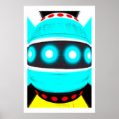 Poster robot Alien (Devant)