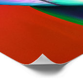 Poster Robot androgyne cool et Déplaisant (Coin)