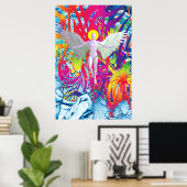 Poster Robot Angélique (Bureau à domicile)