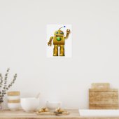 Poster Robot convivial (Cuisine)
