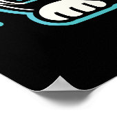 Poster Robot Cyberpunk Maneki Neko Chat Lucky, Argent (Coin)