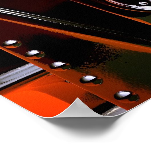 Poster Robot de jouet recadré 04 (Coin)