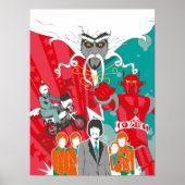 Poster Robot des étoiles (Devant)