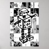 Poster robot esquissé (Devant)