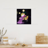 Poster Robot fille (Cuisine)