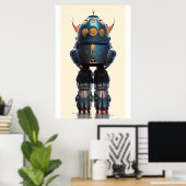 Poster Robot Galaxy King B-21 Wombott (Bureau à domicile)