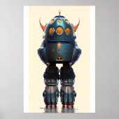 Poster Robot Galaxy King B-21 Wombott (Devant)