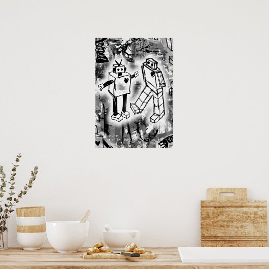 Poster Robot Love (Cuisine)