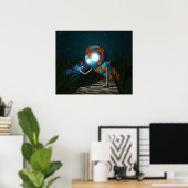 Poster Robot Mignon (Bureau à domicile)