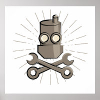 Robot pirate - Jolly roger - Variante 01