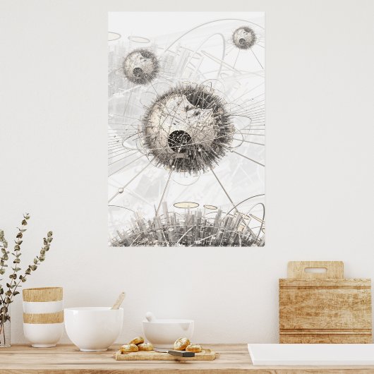 Poster Robot Planet (Cuisine)