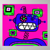 Poster Robot Pop (Devant)