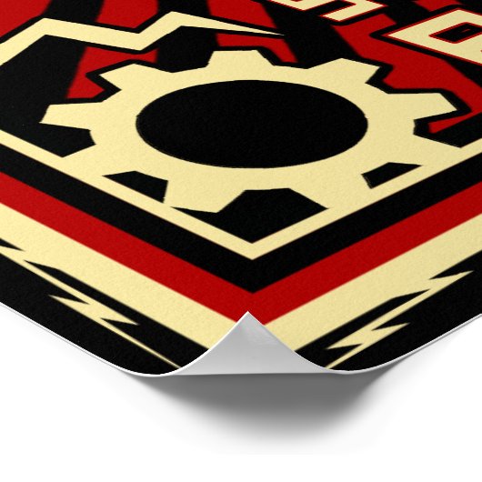 Poster Robot Re-volt (Coin)