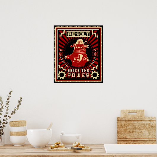 Poster Robot Re-volt (Cuisine)