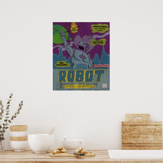 Poster Robot Rebel RanchEd Edd n Eddy (Cuisine)