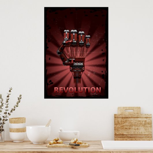 Poster Robot Revolution (Cuisine)