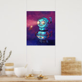 Poster Robot sous-marin Matryoshka (Cuisine)